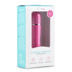 Vibromasseur rose Love Diamond