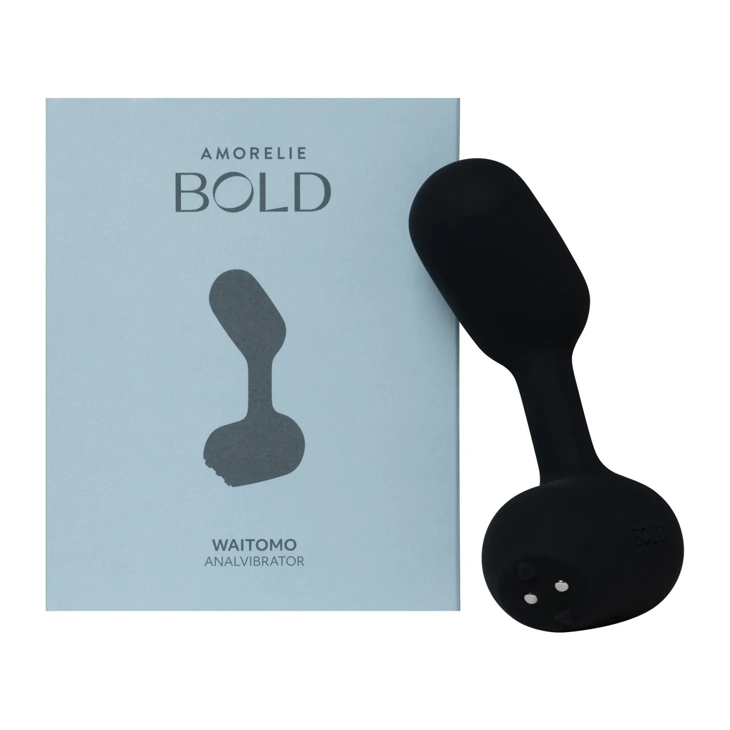 Waitomo - Plug anal vibrant - Noir