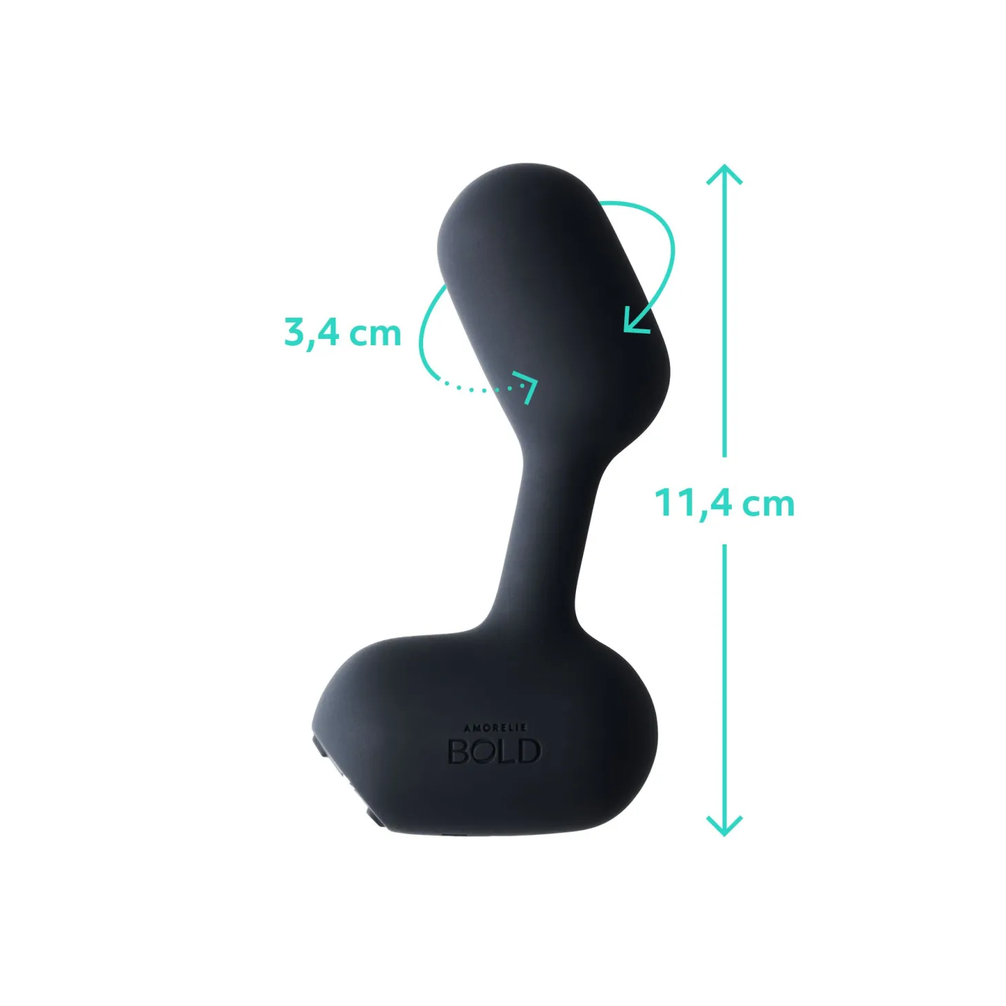 Waitomo - Plug anal vibrant - Noir