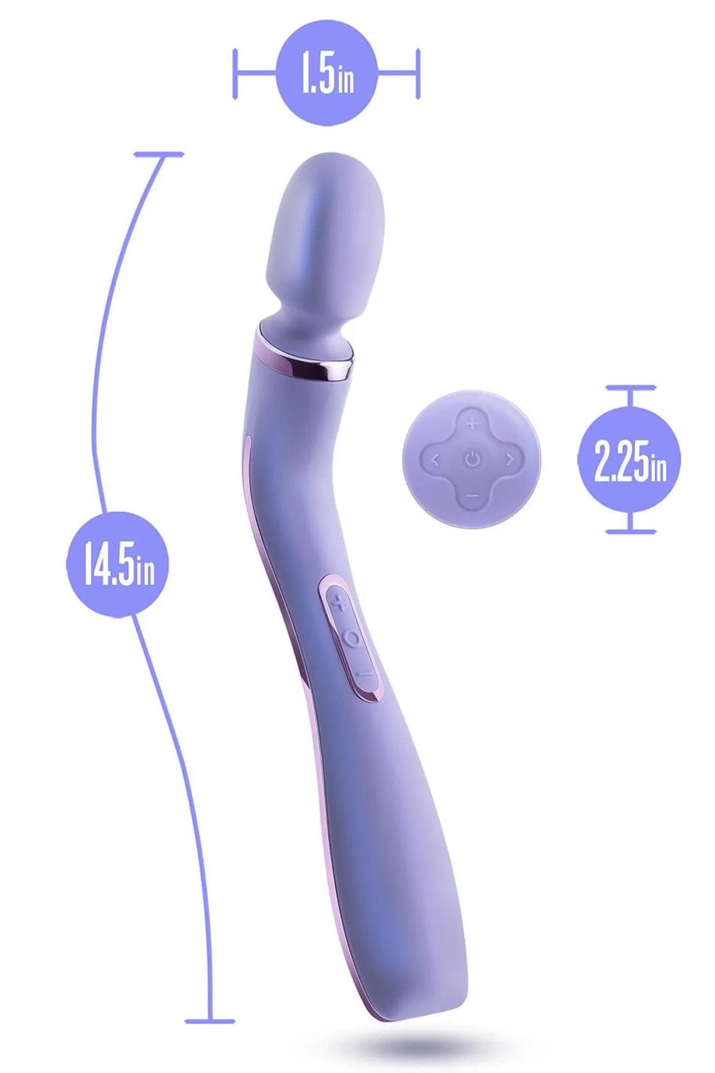 Wellness - Vibromasseur Baguette Eternal - Lavande