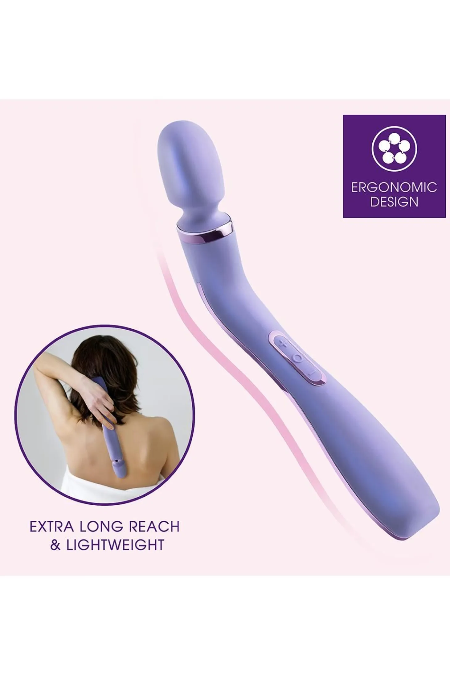 Wellness - Vibromasseur Baguette Eternal - Lavande