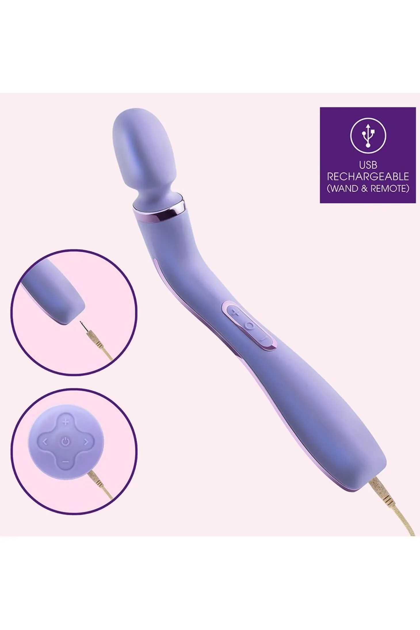 Wellness - Vibromasseur Baguette Eternal - Lavande