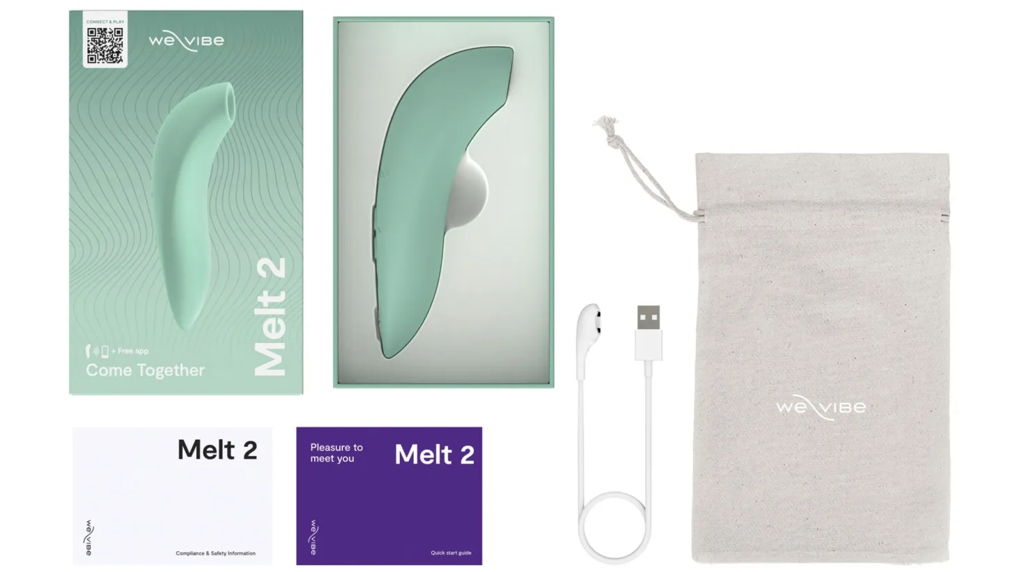WE-VIBE – Melt 2 Stimulateur Clitoridien – Vert
