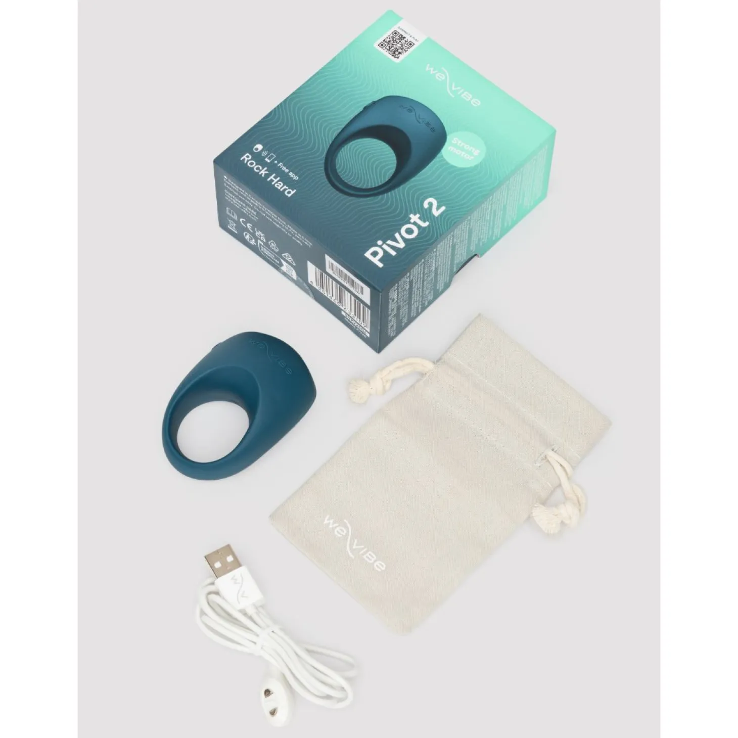 We-Vibe – Pivot 2 Anneau Vibrant – Gris