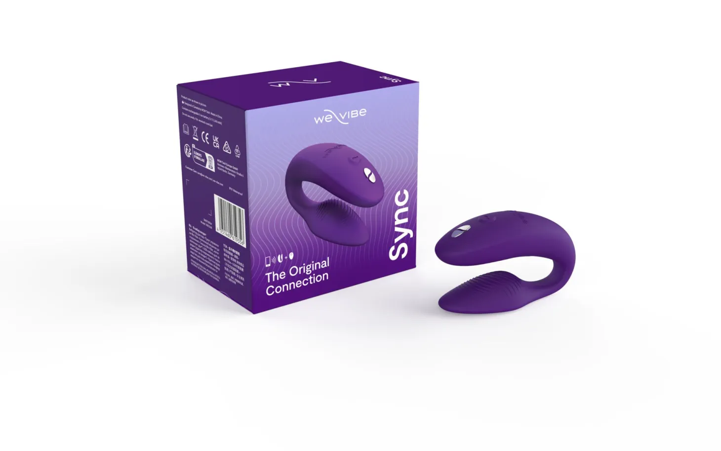 We-Vibe Sync 2 Vibromasseur pour Couples avec Télécommande et Application - Violet