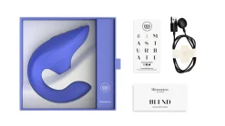 Womanizer Blend - Double stimulation - Bleu