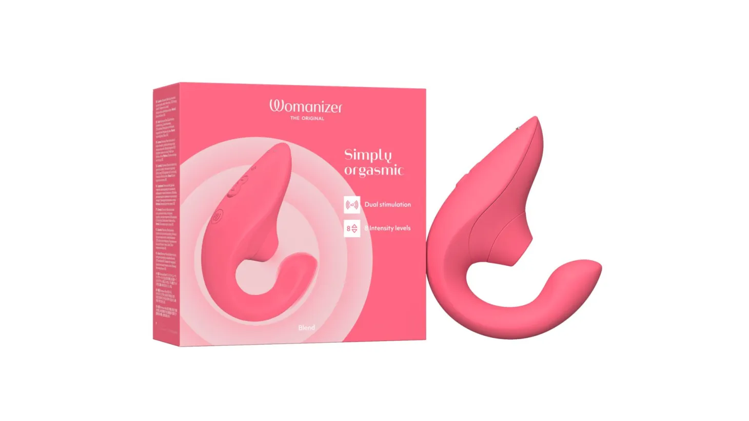Womanizer Blend - Double stimulation - Rose