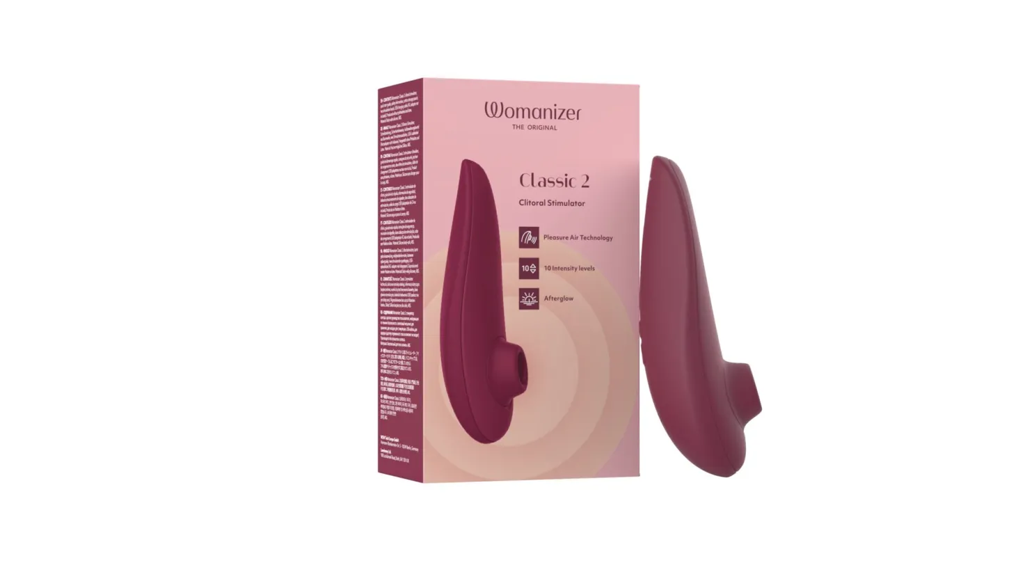 Womanizer Classic 2 - Stimulateur clitoridien à air pulsé - Bordeaux