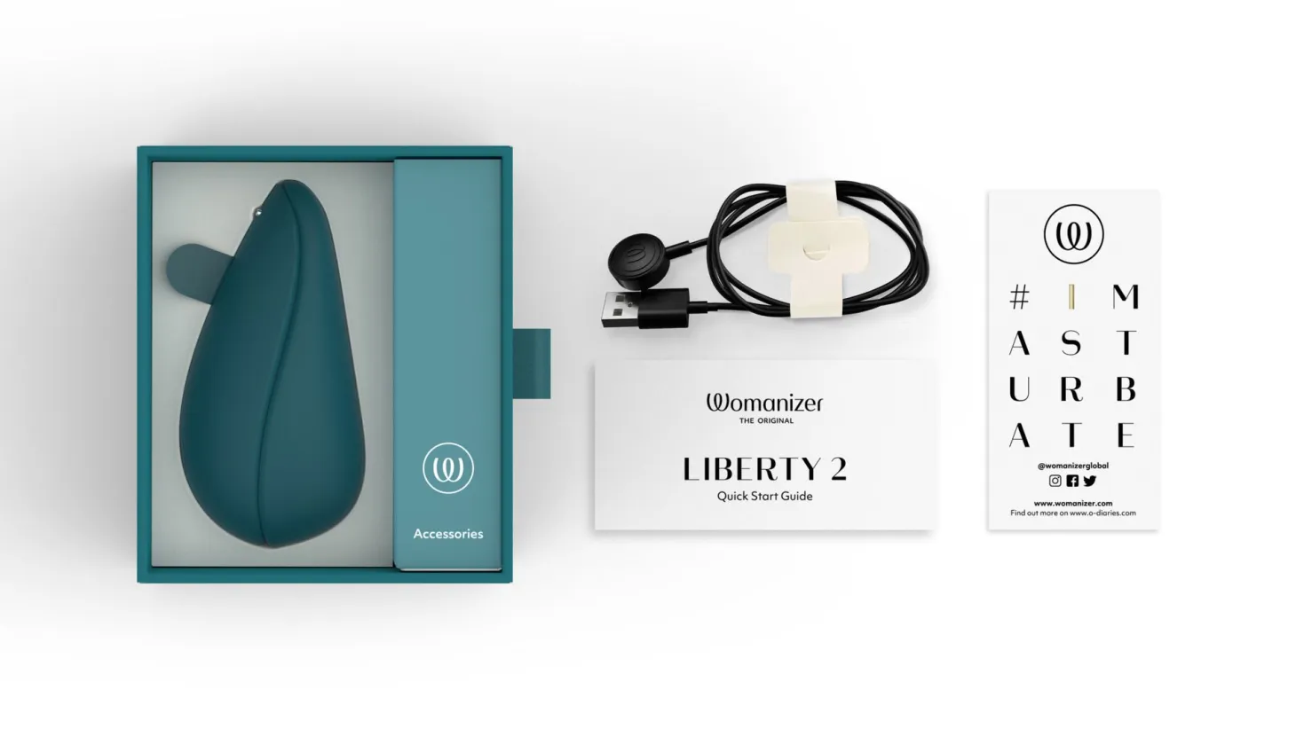Womanizer Liberty 2 - Bleu