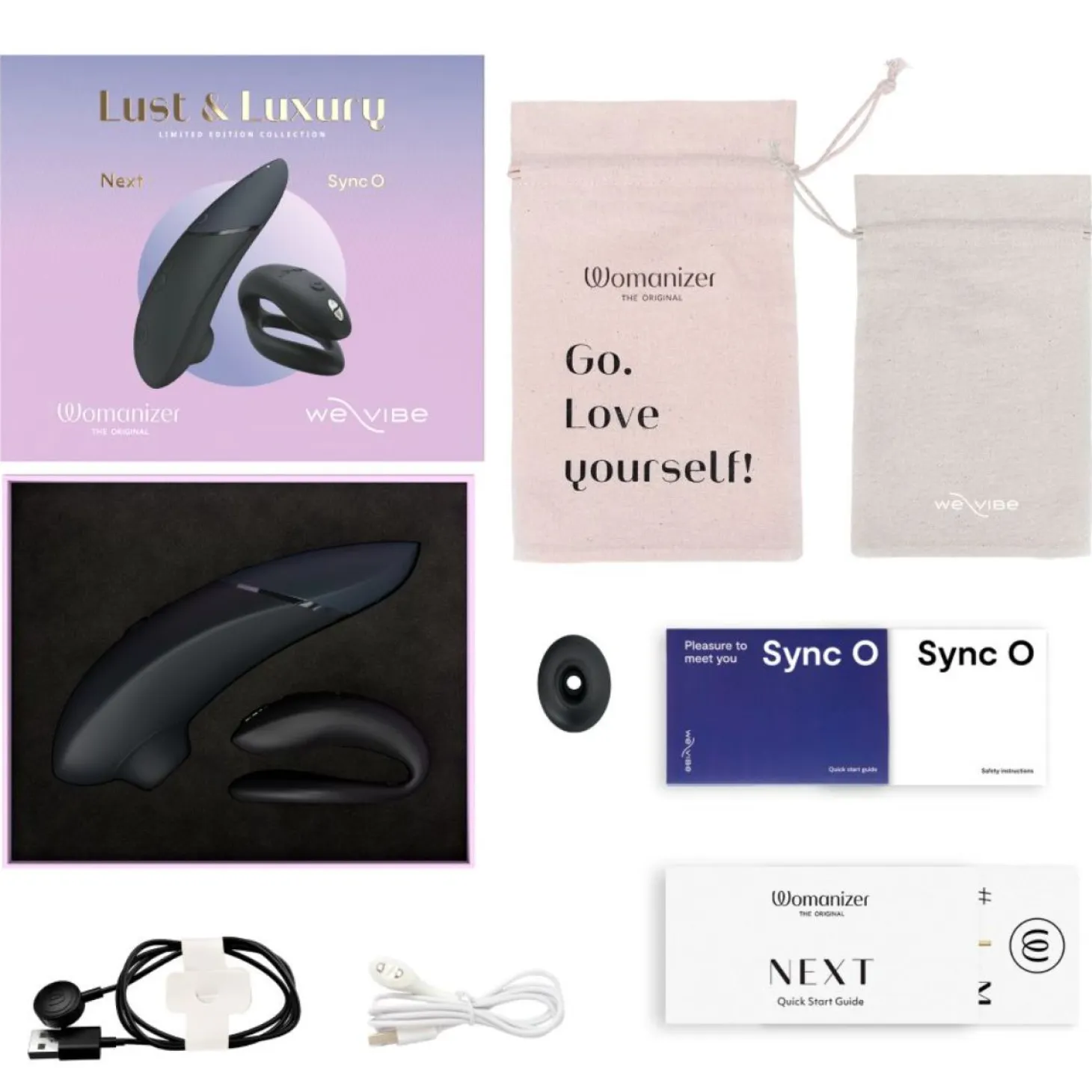 Womanizer – Lust and Luxury Collection – Noir