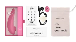 Womanizer Premium 2 - Stimulateur clitoridien à air pulsé - Rose