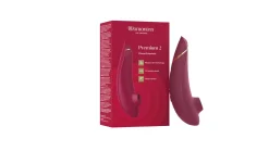 Womanizer Premium 2 - Stimulateur clitoridien à air pulsé - Bordeaux