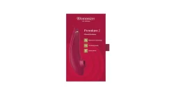 Womanizer Premium 2 - Stimulateur clitoridien à air pulsé - Bordeaux