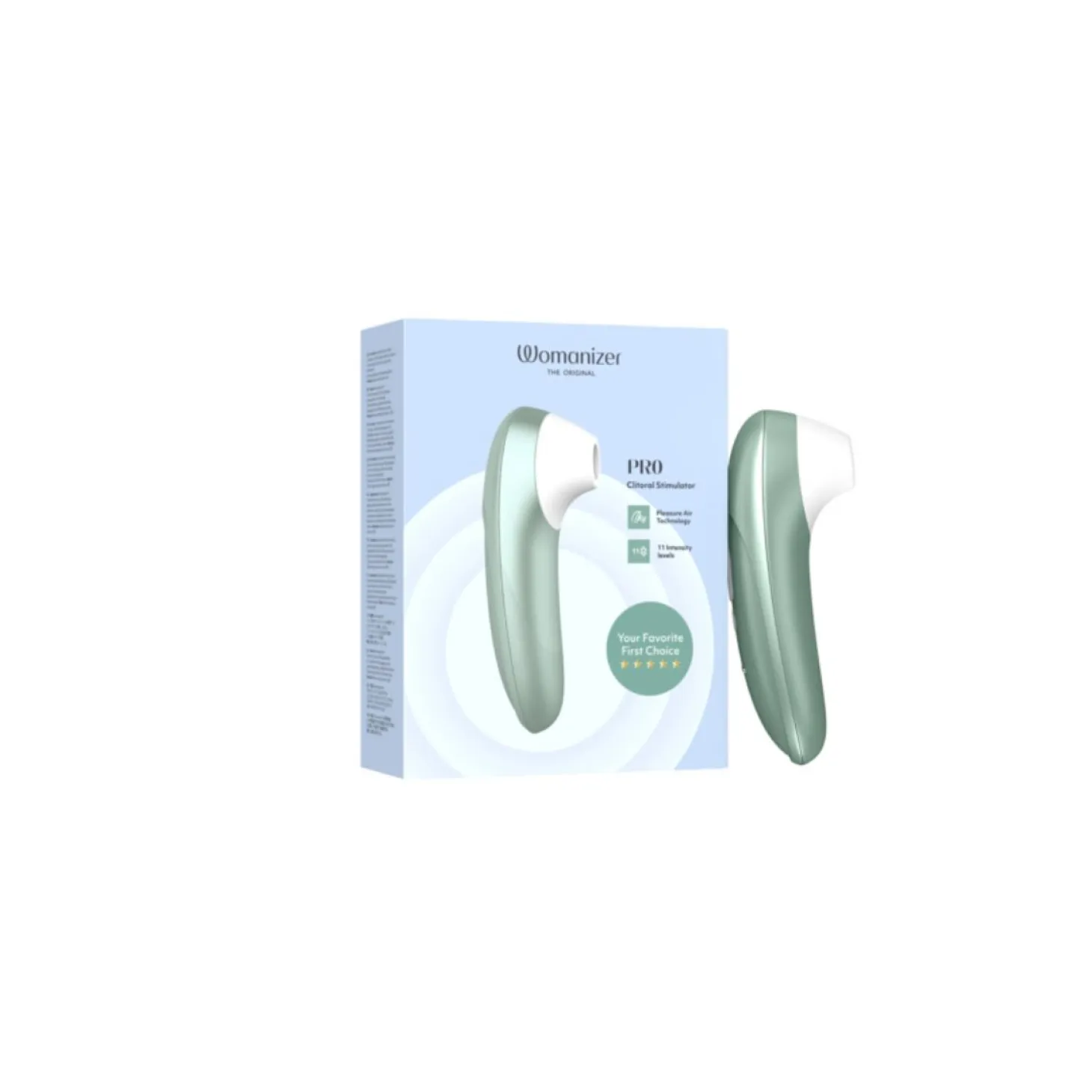 Womanizer - Pro Stimulateur Clitoridien - Vert