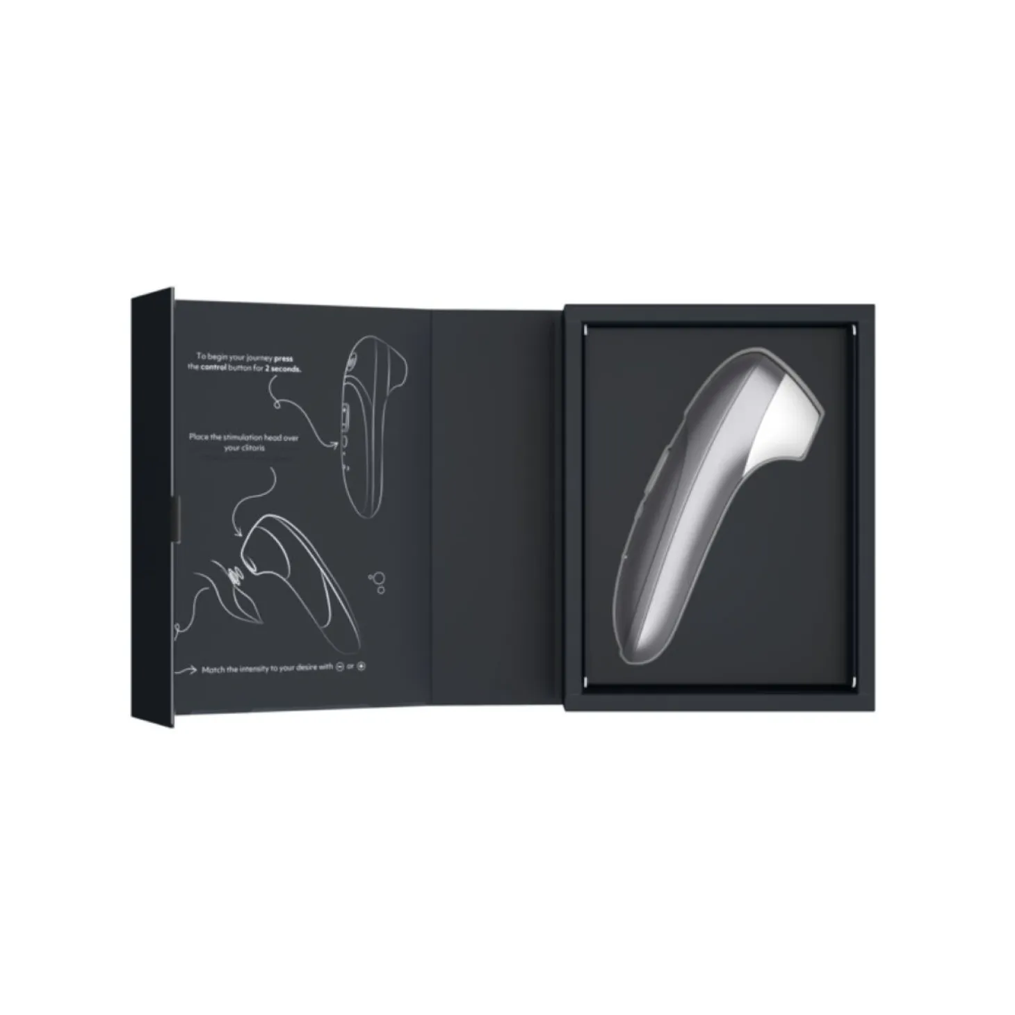 Womanizer - Pro Stimulateur Clitoridien - Argent