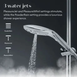Womanizer Wave - Pommeau de douche pour stimulation clitoridienne - Chrome