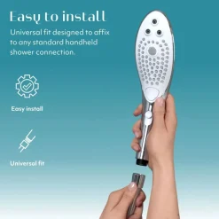 Womanizer Wave - Pommeau de douche pour stimulation clitoridienne - Chrome