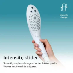 Womanizer Wave - Pommeau de douche pour stimulation clitoridienne - Blanc