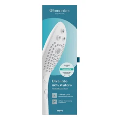 Womanizer Wave - Pommeau de douche pour stimulation clitoridienne - Blanc