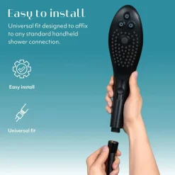 Womanizer Wave - Pommeau de douche pour stimulation clitoridienne - Noir