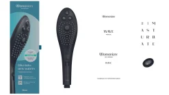 Womanizer Wave - Pommeau de douche pour stimulation clitoridienne - Noir