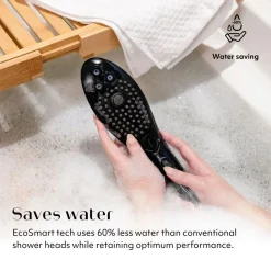 Womanizer Wave - Pommeau de douche pour stimulation clitoridienne - Noir