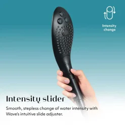 Womanizer Wave - Pommeau de douche pour stimulation clitoridienne - Noir