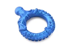 XR Brands - Anneau en silicone Poseidon's Octo-Ring pour pénis - Bleu