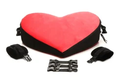 XR Brands - Coussin de Bondage - Rouge et Noir