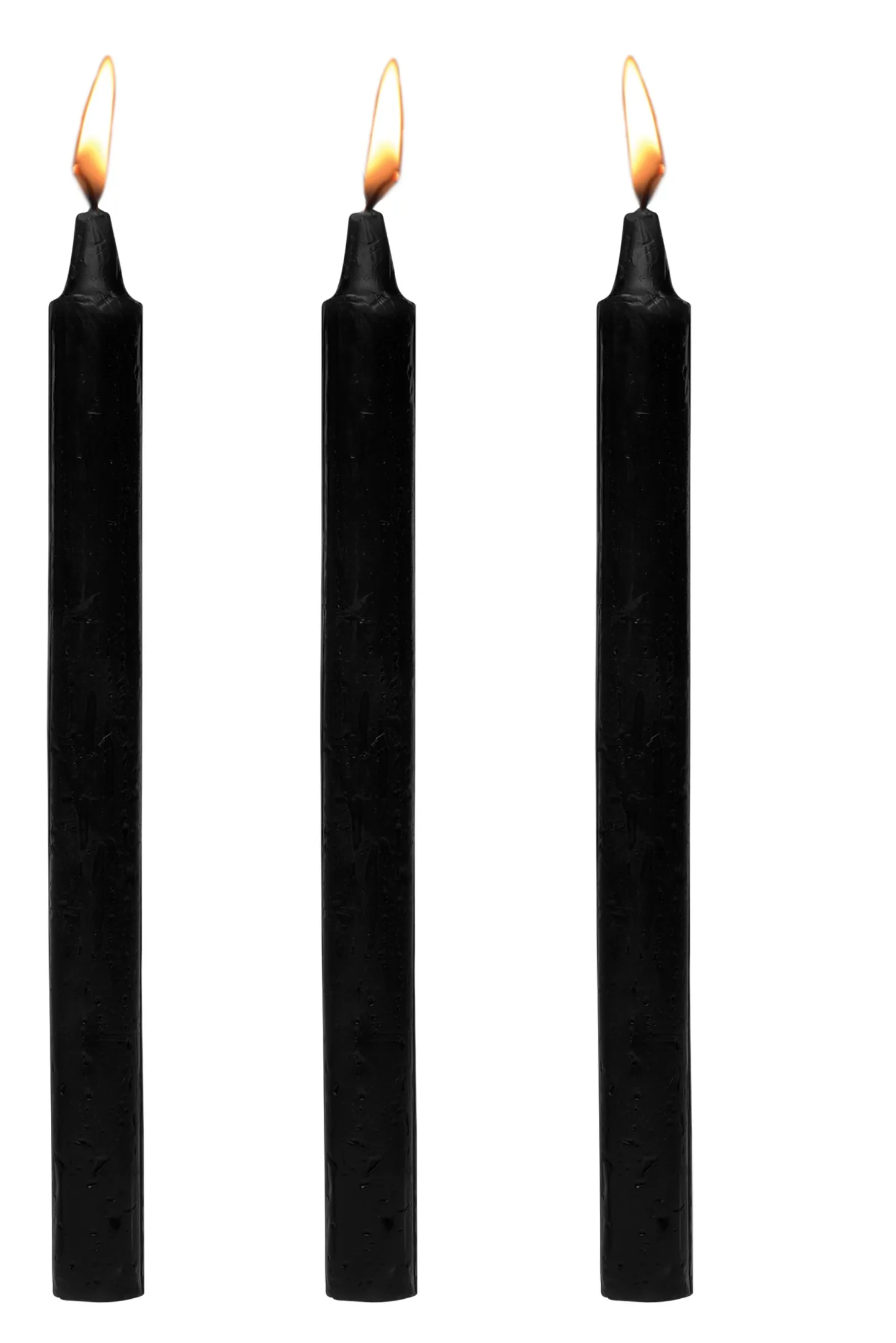XR Brands - Dark Drippers Bougies à Gouttes Fétichistes - Noir