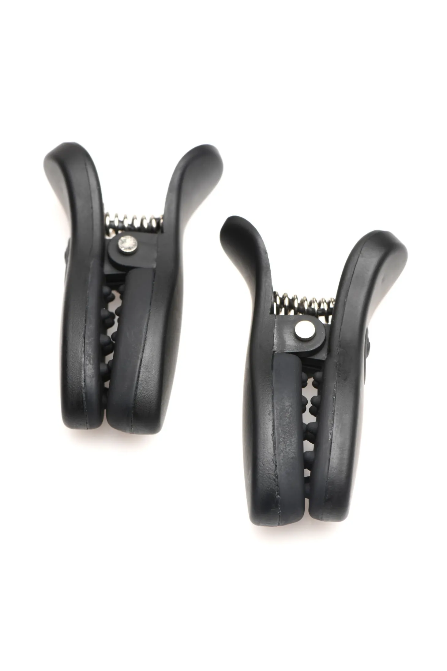 XR Brands - Dark Grip Pinces à Tétons Vibrantes - Noir