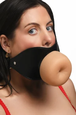 XR Brands - Gag Bouche Ass Face - Beige