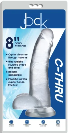 XR Brands - Gode de 27 cm - Transparent