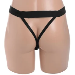 XR Brands - Godemiché creux en silicone avec harnais