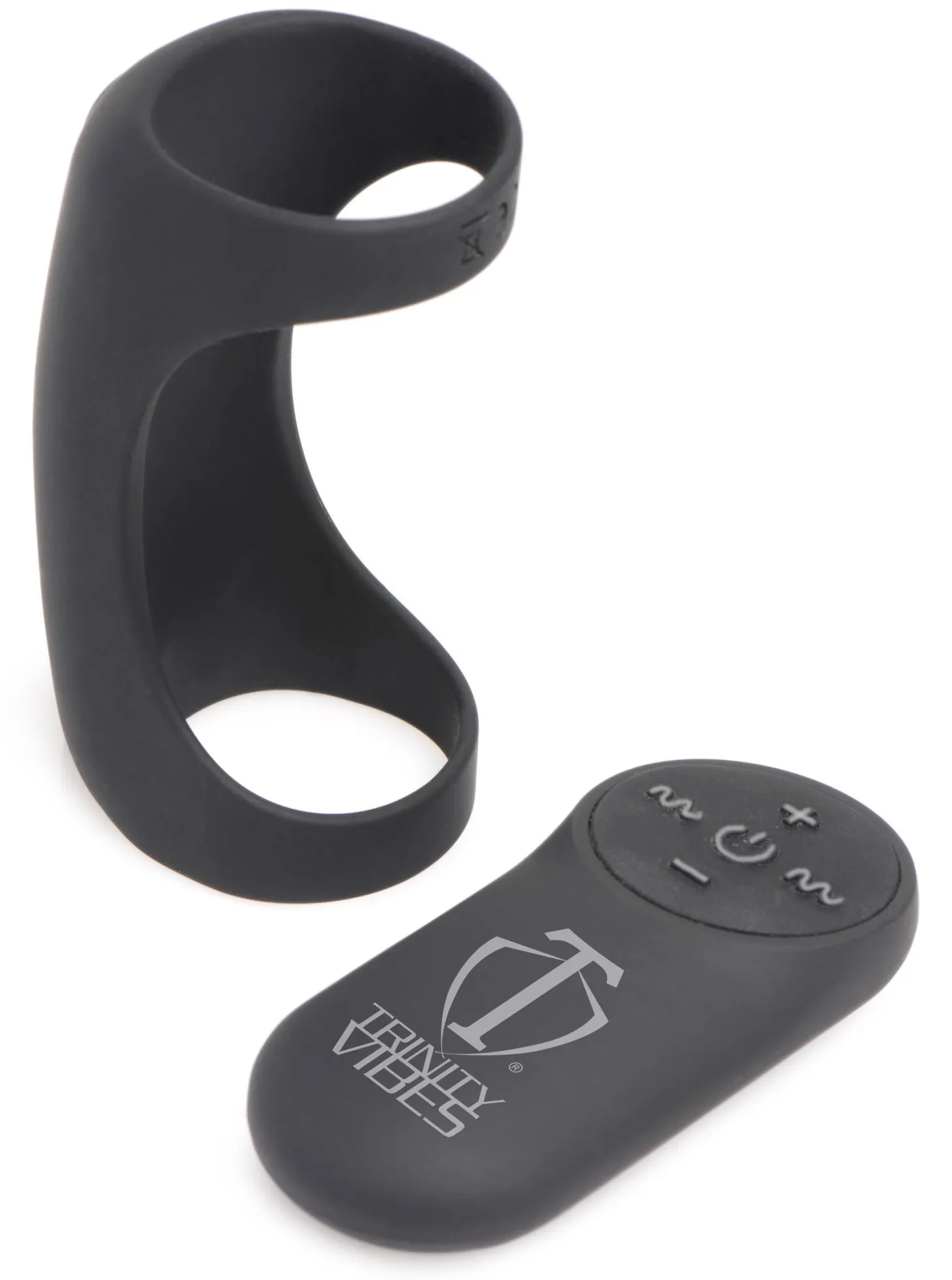 XR Brands - Jouet pénien multifonction avec télécommande - Noir