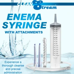XR Brands - Seringue à Enema avec Accessoires - 150 ml