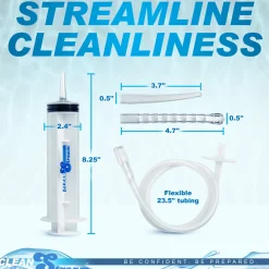 XR Brands - Seringue à Enema avec Accessoires - 150 ml