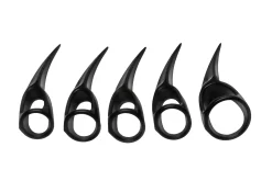 XR Brands - Set de 10 Griffes - Noir