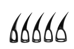 XR Brands - Set de 10 Griffes - Noir