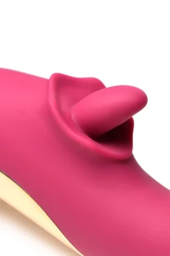 XR Brands - Vibromasseur Léchant et Pénétrant Tease & Please - Rose