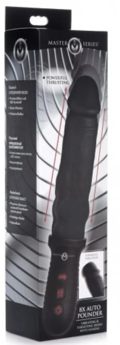XR Brands - Vibromasseur va-et-vient étanche - Noir