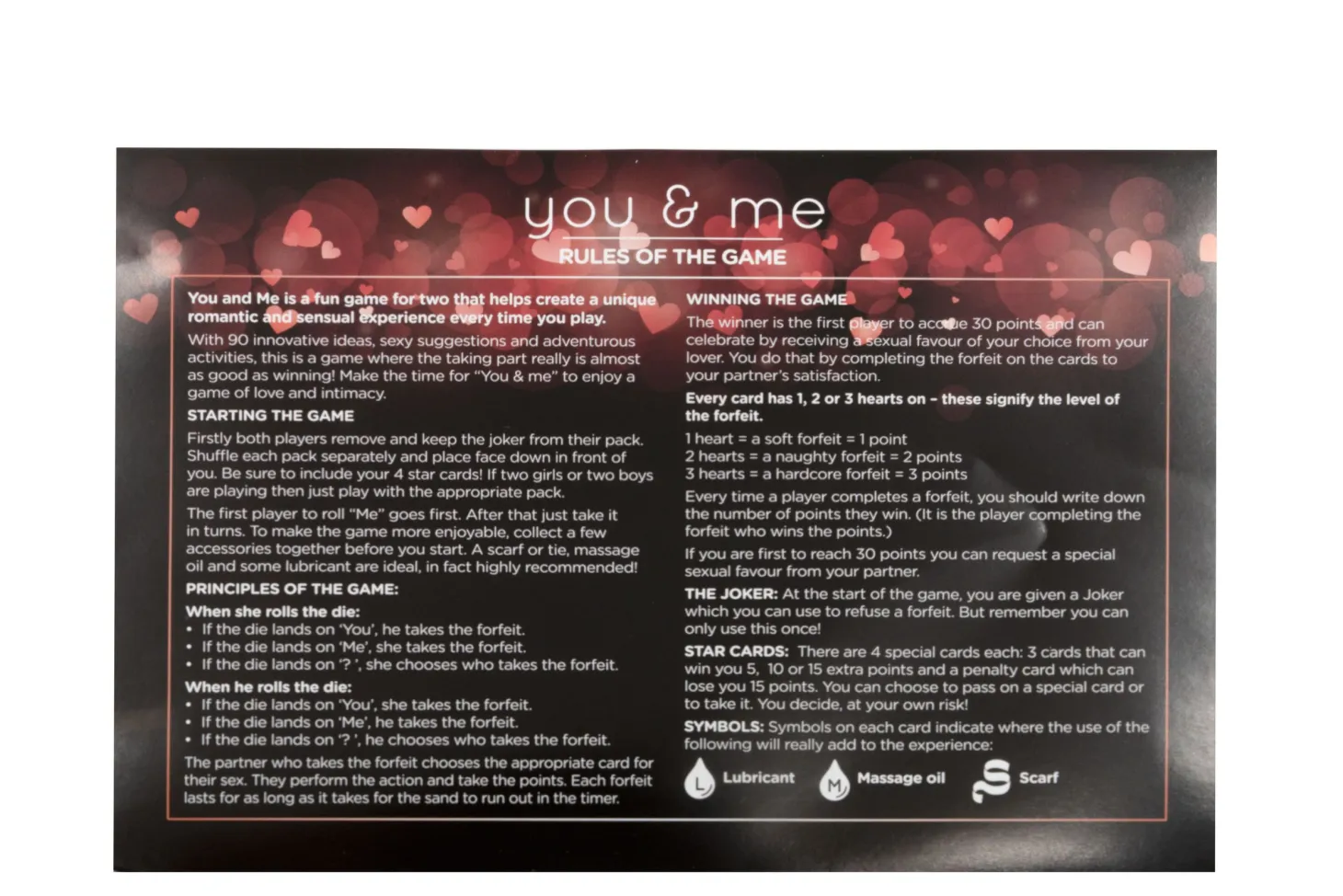 You & Me Jeu