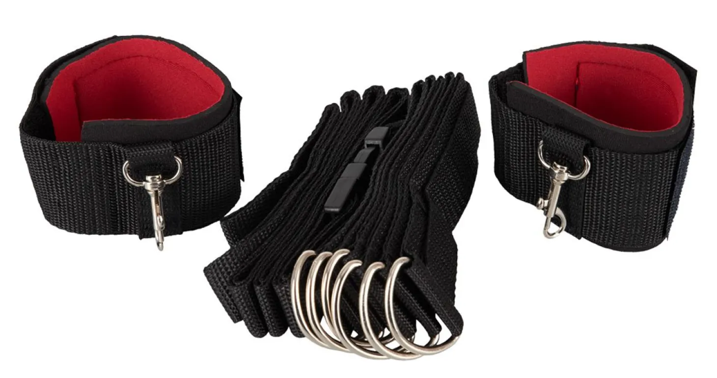 You2Toys - Ensemble complet de menottes - Noir