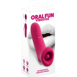 You2Toys - Oral Fun Bouche Aspirante Langue Vibrante - Rose